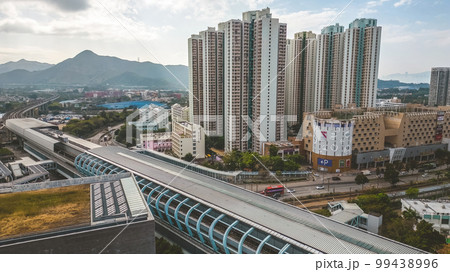 the landscape of the Tin Shui Wai Estate, Feb 18 2023 99438996