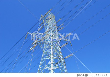 超高圧交流送電線　鉄塔 99440553