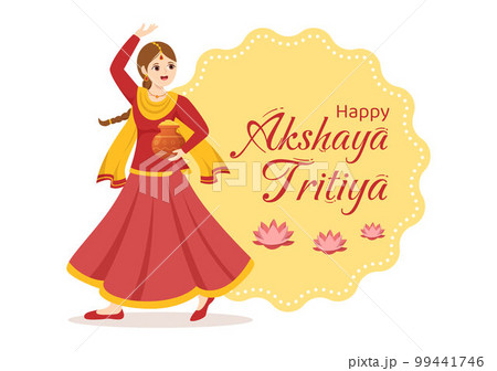 Akshaya Tritiya Festival Illustration with a Golden Kalash, Pot and Gold Coins for Dhanteras Celebration in Hand Drawn for Landing Page Templates Akshaya Tritiya Festival Illustration with a Golden Kalash, Pot and Gold Coins for Dhanteras Celebration in Hand Drawn for Landing Page Templates 99441746