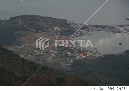 雲 観光地 山 99442903