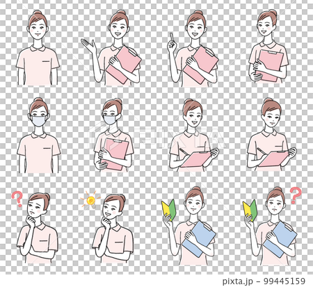 若い女性看護師 セット 若い女性看護師 セット 99445159