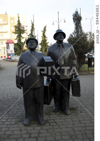 Monument to Kargul and Pawlak in Torun 99446861