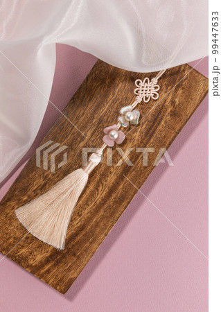 collection of korean traditional objects_wood objet and Norigae collection of korean traditional objects_wood objet and Norigae 99447633