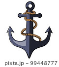 Anchor illustration cartoon ink  99448777