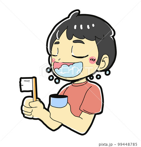 Children Brushing teeth happy 99448785