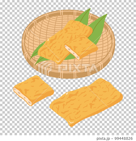 炸豆腐插畫 99448826