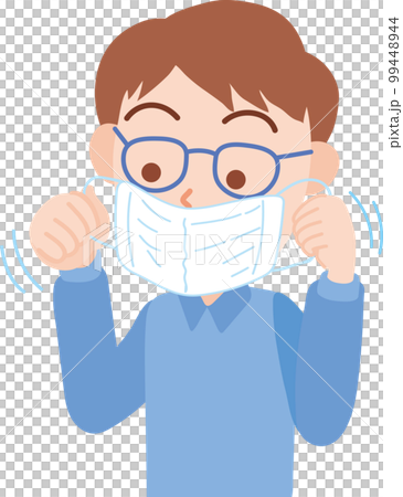 戴上口罩_男 戴上口罩_男 99448944