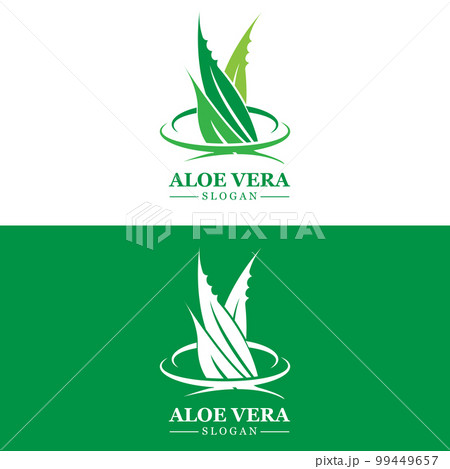 Aloe Vera Logo, Health Leaf Vector, Design Suitable For Beauty Salon, Organic Recycling, Skin Health Leaf Aloe Vera Logo, Health Leaf Vector, Design Suitable For Beauty Salon, Organic Recycling, Skin Health Leaf 99449657