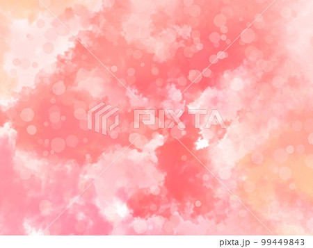 水彩背景 ピンク 水彩背景 ピンク 99449843