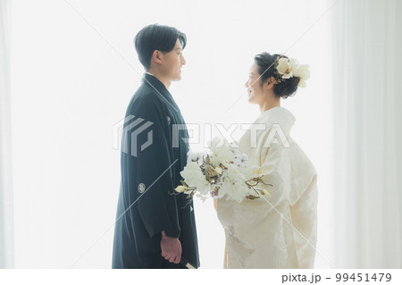 白無垢　新郎新婦 99451479