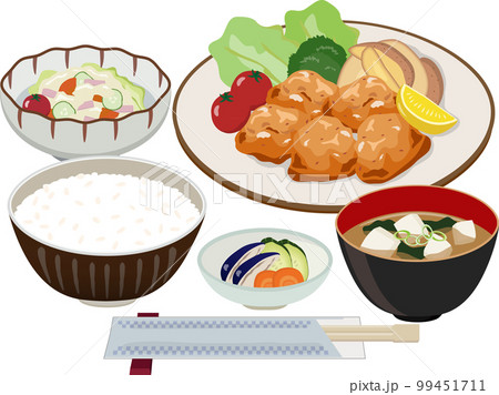 唐揚げ定食 99451711