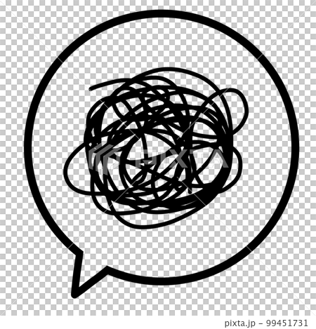 swirling speech bubble swirling speech bubble 99451731