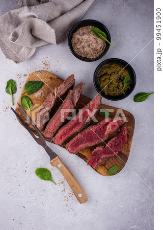 Different degrees of steak roasting Different degrees of steak roasting 99451900