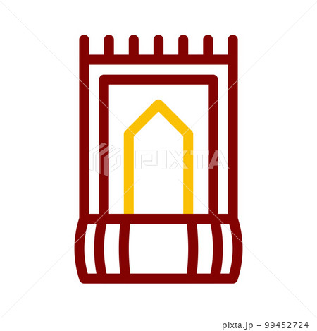 ramadan icon set duocolor red yellow style illustration vector element and symbol perfect. ramadan icon set duocolor red yellow style illustration vector element and symbol perfect. 99452724