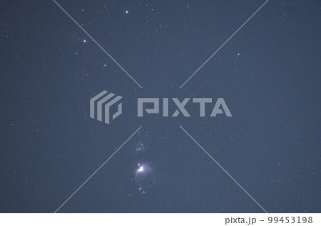 北杜市白州町、2/8 18:30ぎょしゃ座付近を行くZTF彗星：画面中央上やや左の緑の天体 99453198