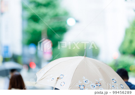 雨の日　傘 99456289