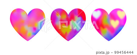 Watercolor hand painted love hearts set,collection, illustrated in red and pink ink and isolated on white for wedding invitations or Valentine's day card. Watercolor hand painted love hearts set,collection, illustrated in red and pink ink and isolated on white for wedding invitations or Valentine's day card. 99456444