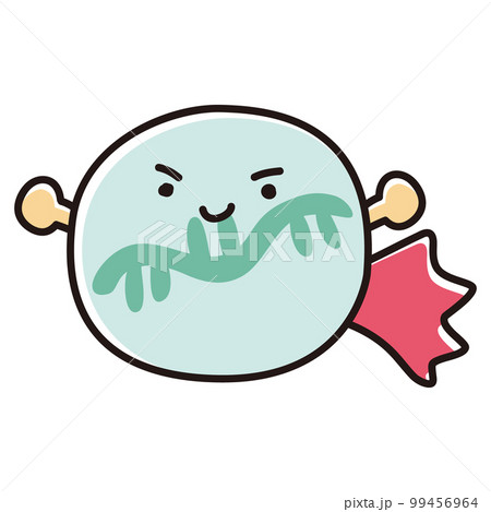 コロナワクチンの抗体ヒーローキャラクター(mRNA) コロナワクチンの抗体ヒーローキャラクター(mRNA) 99456964