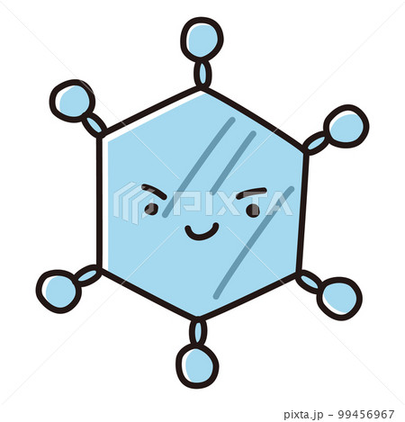 コロナワクチンの抗体イメージキャラクター コロナワクチンの抗体イメージキャラクター 99456967