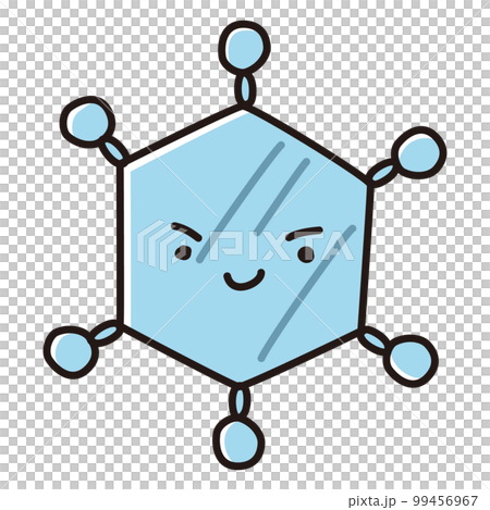 コロナワクチンの抗体イメージキャラクター コロナワクチンの抗体イメージキャラクター 99456967