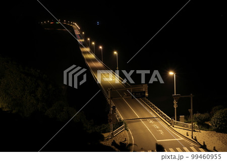夜の角島大橋 夜の角島大橋 99460955
