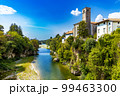 Cividale del Friuli, view of Cividale del Friuli with river, Friuli-Venezia Giulia region, Italy 99463300