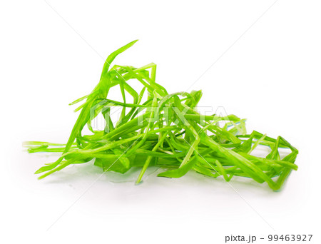 figure green grass isolated 99463927