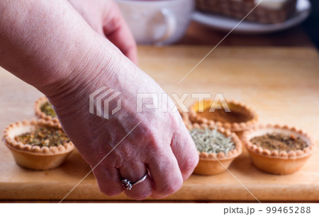 spices in bowls on table spices in bowls on table 99465288
