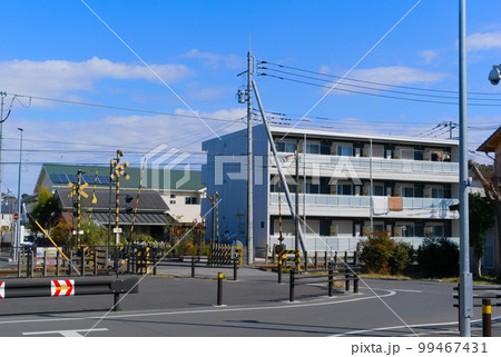 千葉県流山市流鉄線踏切2023年2月 99467431