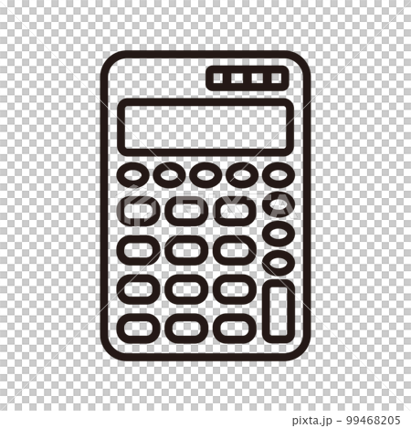 線條圖業務圖標計算器 99468205