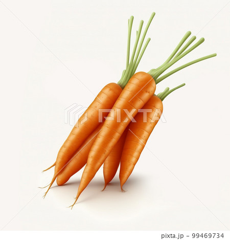 a bunch of orange carrots with green tops. ai generated a bunch of orange carrots with green tops. ai generated 99469734