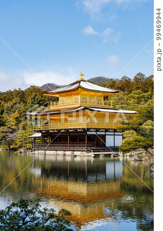金閣寺 雪景色 金閣寺 雪景色 99469944