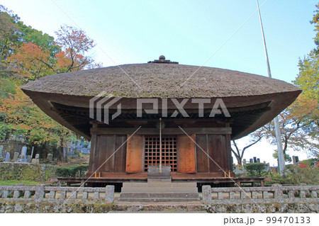 信州の鎌倉　国重要文化財 中禅寺薬師堂 99470133