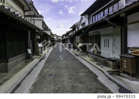 倉敷美観地区　東町通り　岡山県倉敷市 99470315