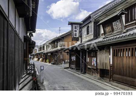 倉敷美観地区　本町通り　岡山県倉敷市 99470393
