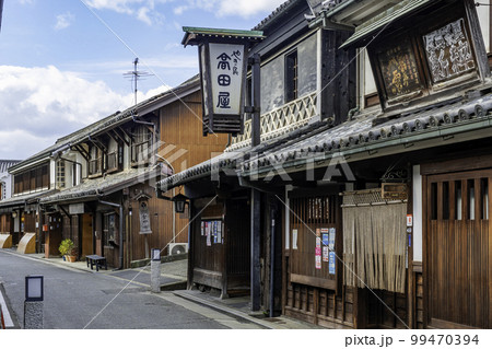 倉敷美観地区　本町通り　岡山県倉敷市 99470394