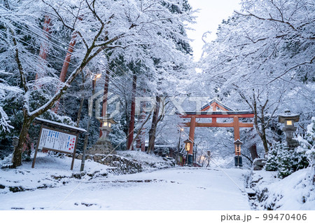日吉大社 雪景色 日吉大社 雪景色 99470406