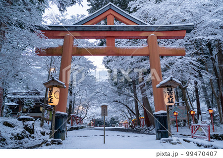 日吉大社 雪景色 日吉大社 雪景色 99470407