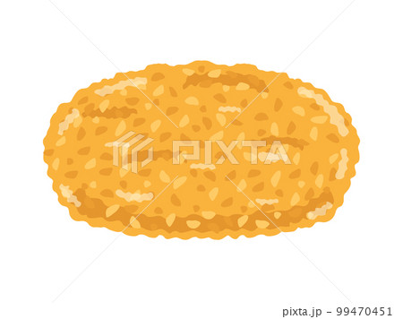 揚げたての、トンカツのイラスト 99470451