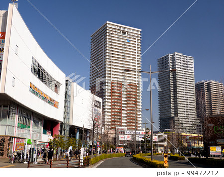 南千住　Bivi南千住と高層マンション　東京都 99472212