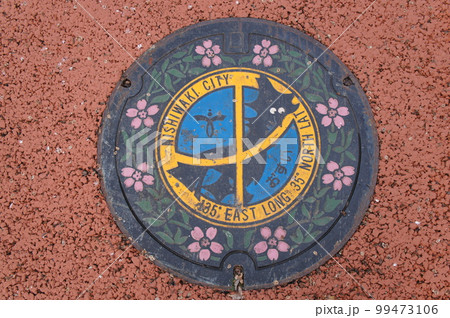 ご当地マンホール（兵庫県西脇市　下水） 99473106