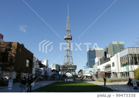 日本初の集約電波鉄塔ミライタワー 99473338