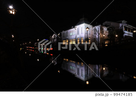 倉敷美観地区　春宵い明かり7771 99474185