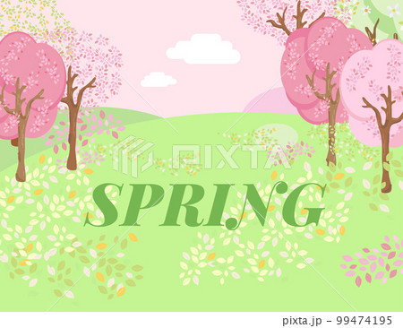 春 泉 湧水 99474195