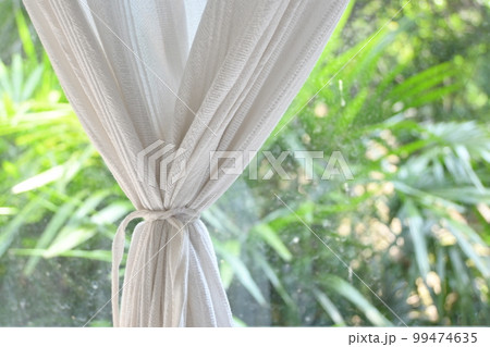 curtain in the room with natural background 99474635