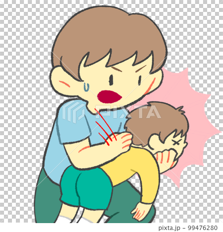 背部叩打法 幼児 子ども 背部叩打法 幼児 子ども 99476280