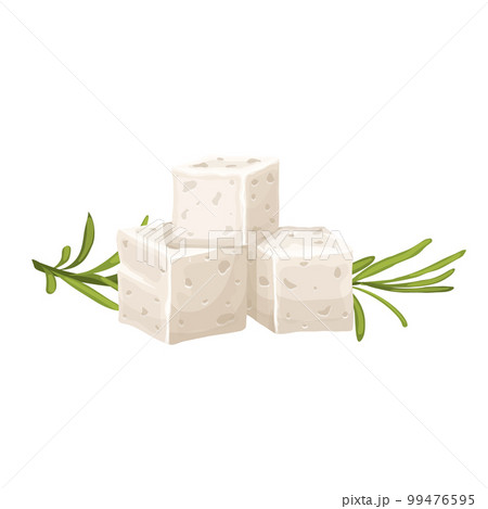 cheese feta white food cartoon vector illustration cheese feta white food cartoon vector illustration 99476595