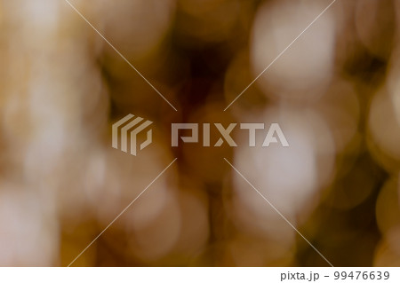 暖色系の玉ボケ-テクスチャ 99476639