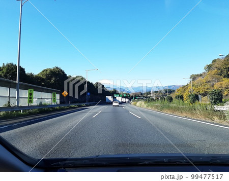 窓からの景色　車内からの景色　 99477517