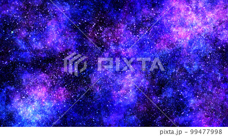 宇宙イメージのアブストラクトなイラスト素材 宇宙イメージのアブストラクトなイラスト素材 99477998